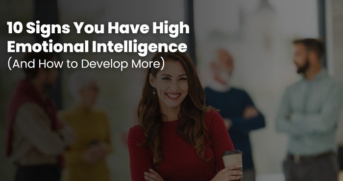 A calm and self-aware person demonstrating high emotional intelligence through genuine empathy, active listening, and emotional awareness in daily life